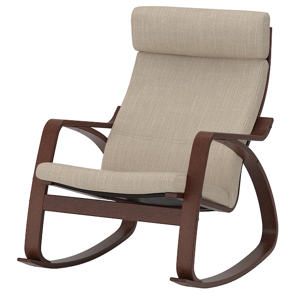 IKEA POÄNG rocking chair Brown / Hillared Beige, Ikea Ireland | 6917AWXKY