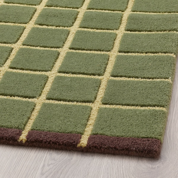 IKEA POSTKONTOR door mat, indoor, 2'0 inx2'11 in Green, Ikea Ireland | 2518CXLNG