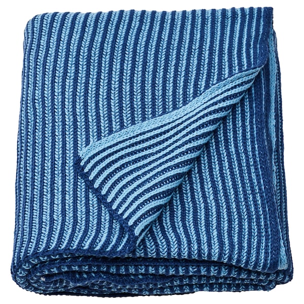 IKEA PRAKTFJÄRIL throw, 51x67 in Blue, Ikea Ireland | 4938OXEYU