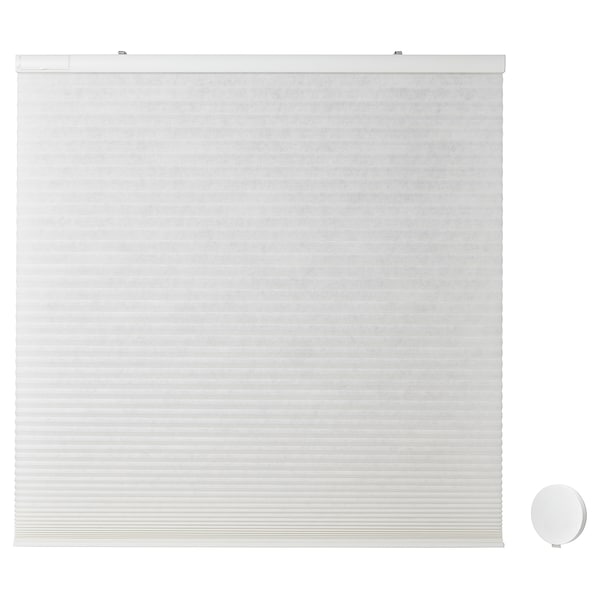 IKEA PRAKTLYSING cellular blind w hub kit, white, 34x76 3/4 in, Ikea Ireland | 3970YLKDN