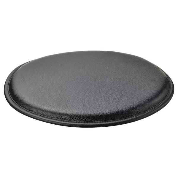 IKEA PÄRLETERNELL chair pad, Grann black, 14 in, Ikea Ireland | 0453BKMQF