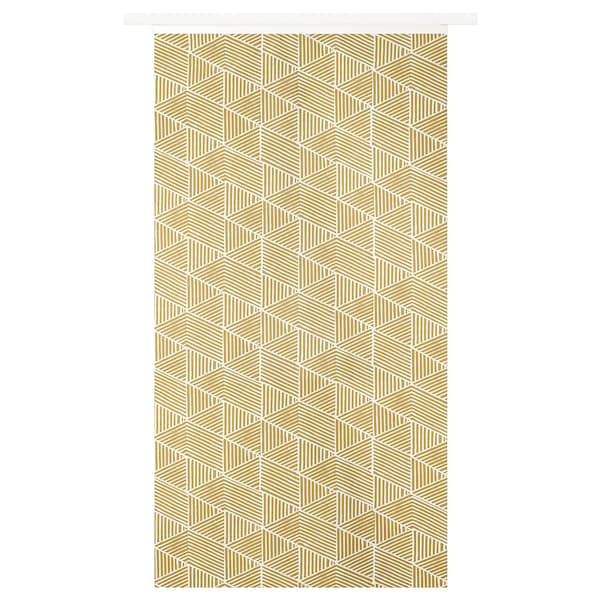 IKEA PRÄRIEOXALIS panel curtain, yellow, 24x118 in, Ikea Ireland | 9521MHIFK