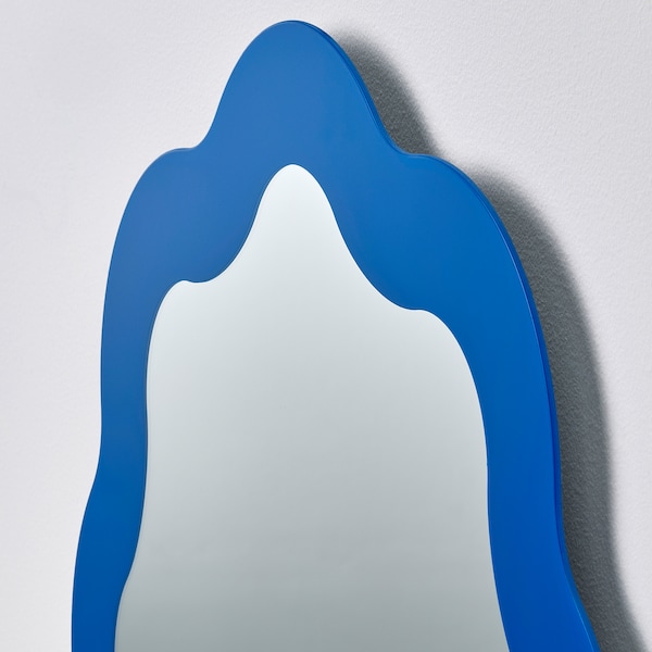 IKEA PRUNKHALLON mirror, blue, 15 3/4 in, Ikea Ireland | 1029EUOBL