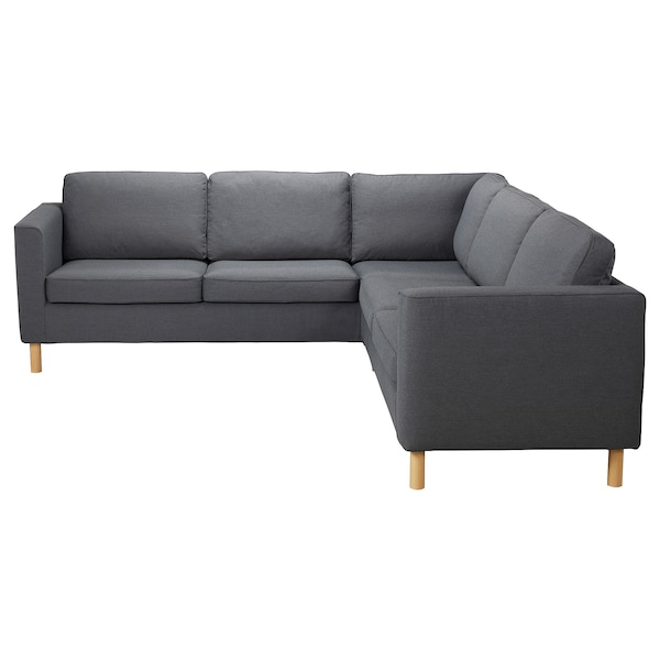 IKEA PÄRUP cover for sectional, Vissle gray Vissle Gray, Ikea Ireland | 4950VSZRM