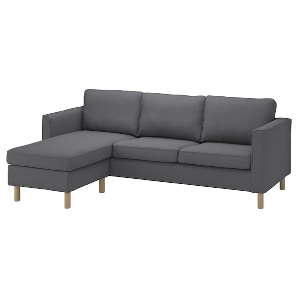 IKEA PÄRUP cover for sofa Vissle Gray, Ikea Ireland | 4893RMOWK