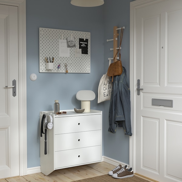 IKEA RACKNÄS 3-drawer chest, white, 27 1/8x30 3/4 in, Ikea Ireland | 6157CELKY