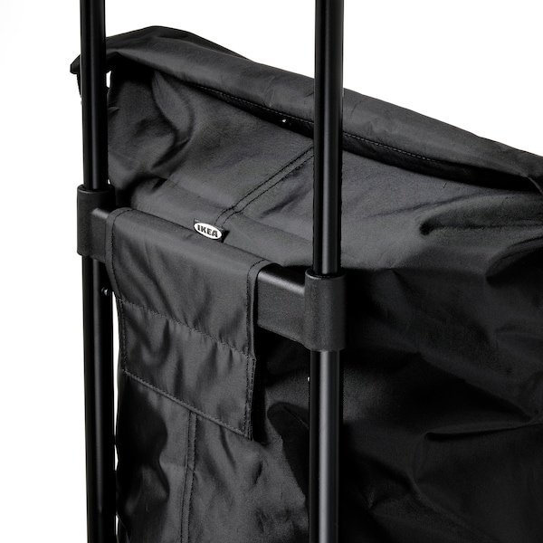 IKEA RADARBULLE shopping bag with wheels, black, 13x9 ½x26 ¾ in/1285 oz, Ikea Ireland | 5631CNZLS