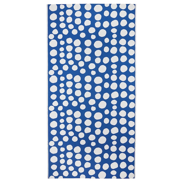 IKEA RAKLOSTA pre-cut fabric, blue/white, 59x118 in, Ikea Ireland | 4758BSLEU