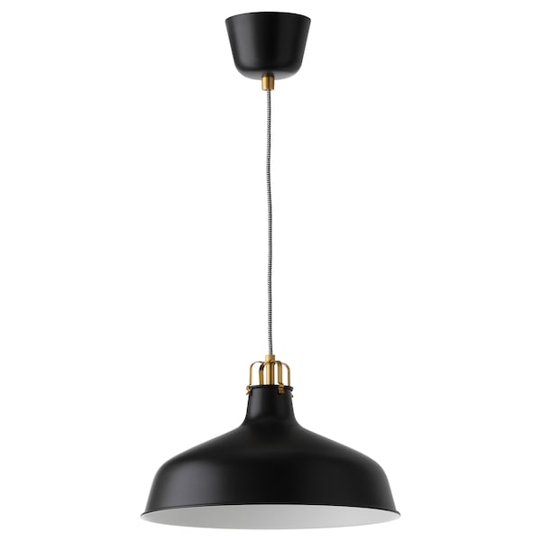 IKEA RANARP Pendant lamp, 15 in Black, Ikea Ireland | 3106FADRJ