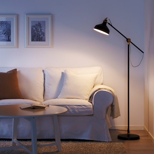 IKEA RANARP floor/reading lamp Black, Ikea Ireland | 7256JLOQT