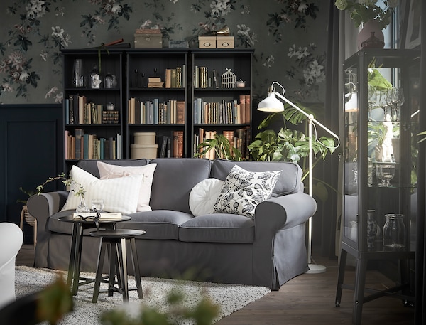 IKEA RANARP floor/reading lamp with LED bulb Off White, Ikea Ireland | 8207ALVUB