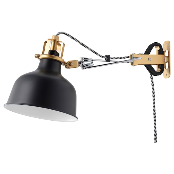 IKEA RANARP wall/clamp spotlight Black, Ikea Ireland | 4912ZSMJV