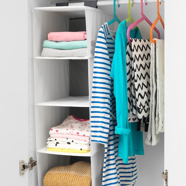 IKEA RASSLA organizer with 5 compartments, white, 9 ¾x15 ¾x38 ½ in, Ikea Ireland | 8650RXMFI