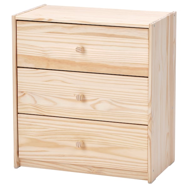 IKEA RAST 3-drawer chest, pine, 24 3/8x26 3/4 in, Ikea Ireland | 4381WSNJU