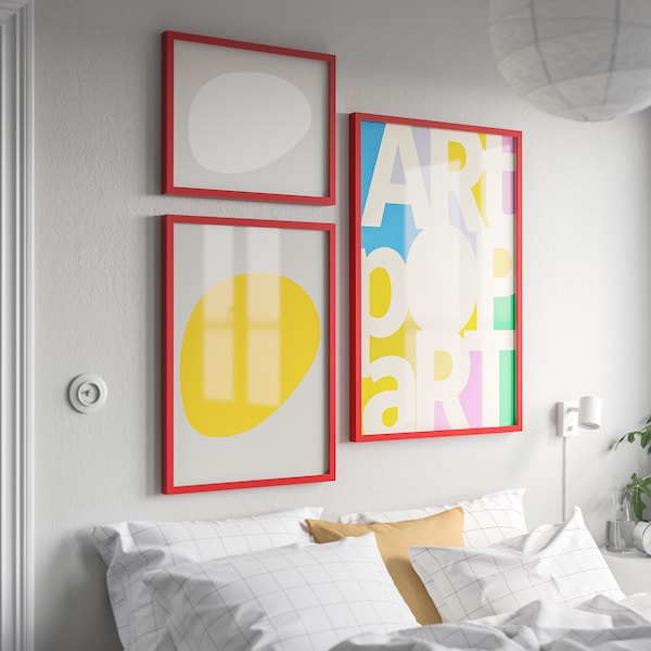 IKEA RÖDALM frame, 16x20 in Red, Ikea Ireland | 0479PBRCJ