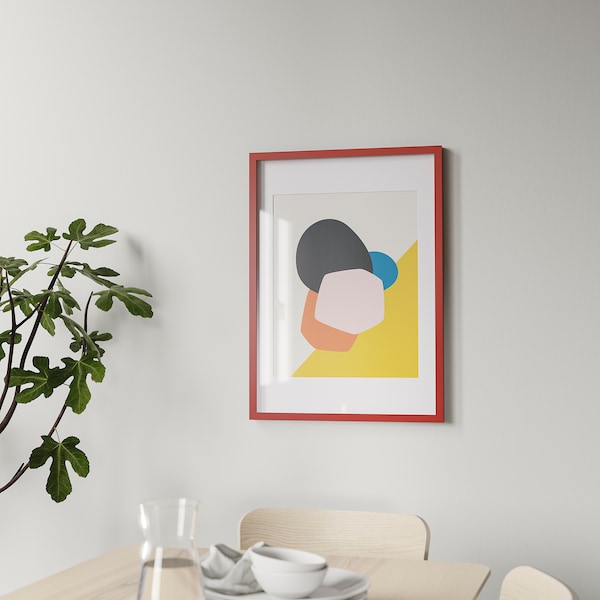 IKEA RÖDALM frame, 19 ¾x27 ½ in Red, Ikea Ireland | 0956IECYM