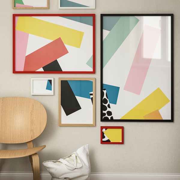 IKEA RÖDALM frame, 19 ¾x27 ½ in Red, Ikea Ireland | 0956IECYM