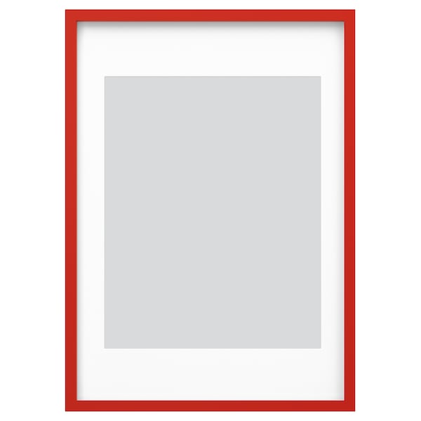 IKEA RÖDALM frame, 19 ¾x27 ½ in Red, Ikea Ireland | 0956IECYM