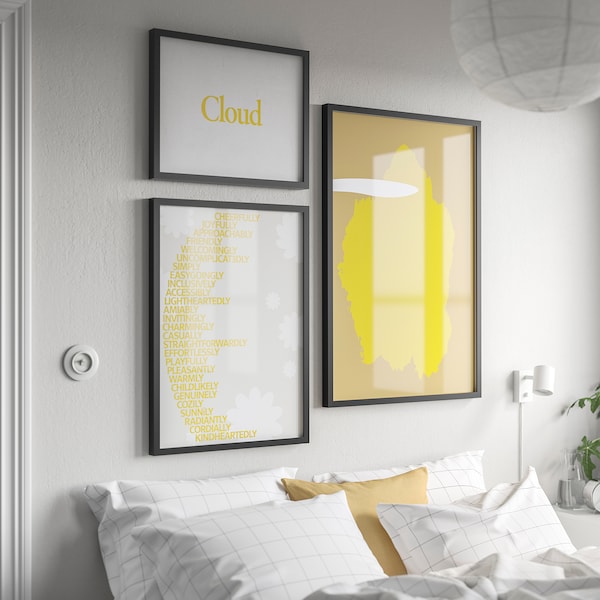 IKEA RÖDALM frame, 24x36 in Black, Ikea Ireland | 2406TKWYX