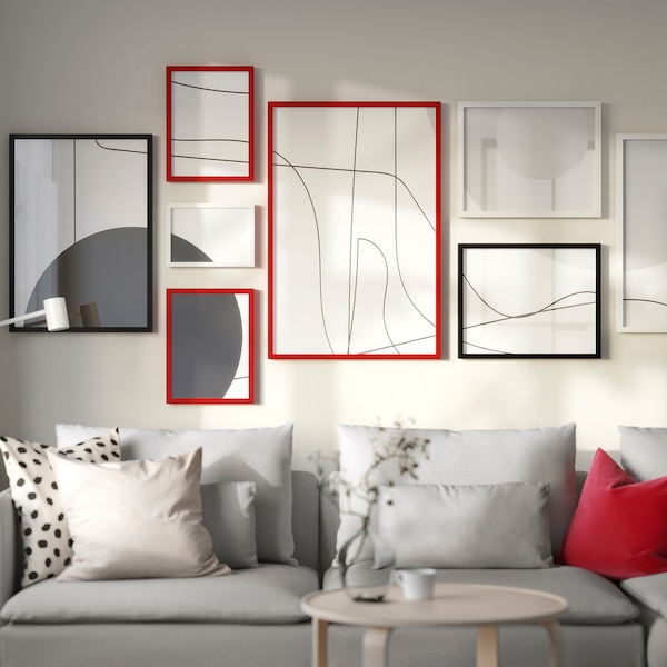 IKEA RÖDALM frame, 24x36 in Black, Ikea Ireland | 2406TKWYX