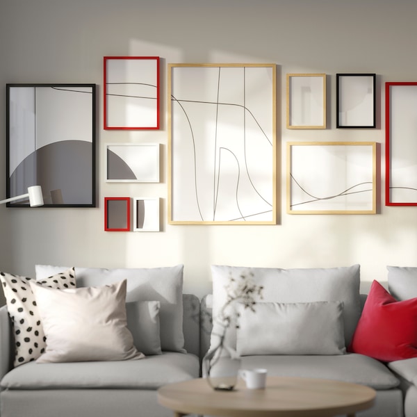 IKEA RÖDALM frame, 24x36 in Oak Effect, Ikea Ireland | 4159ZVQMF