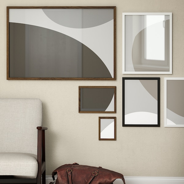 IKEA RÖDALM frame, 27 ½x39 ¼ in Walnut Effect, Ikea Ireland | 5923YETUV