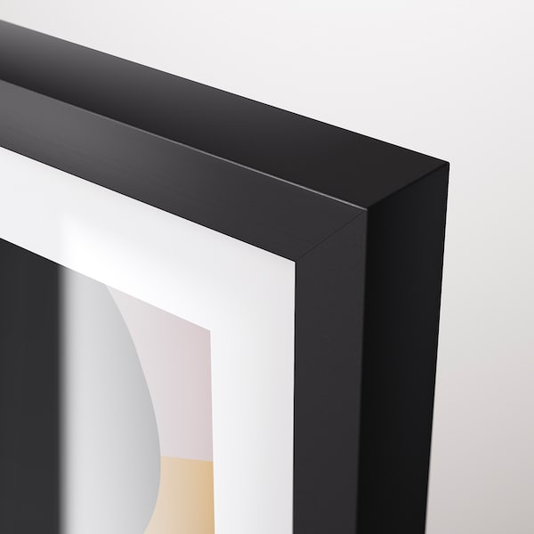 IKEA RÖDALM frame for 3 pictures, 30x13 ¾ in Black, Ikea Ireland | 3018QOAZD