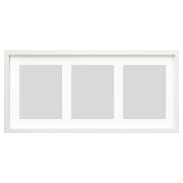 IKEA RÖDALM frame for 3 pictures, 30x13 ¾ in White, Ikea Ireland | 8249VBJWM