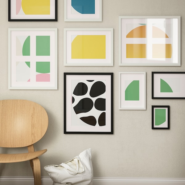 IKEA RÖDALM frame for 4 pictures, 15 ¾x19 ¾ in White, Ikea Ireland | 6981LOBWR
