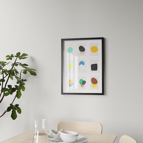 IKEA RÖDALM frame for 9 pictures, black, 18x24 in, Ikea Ireland | 0698IALTY