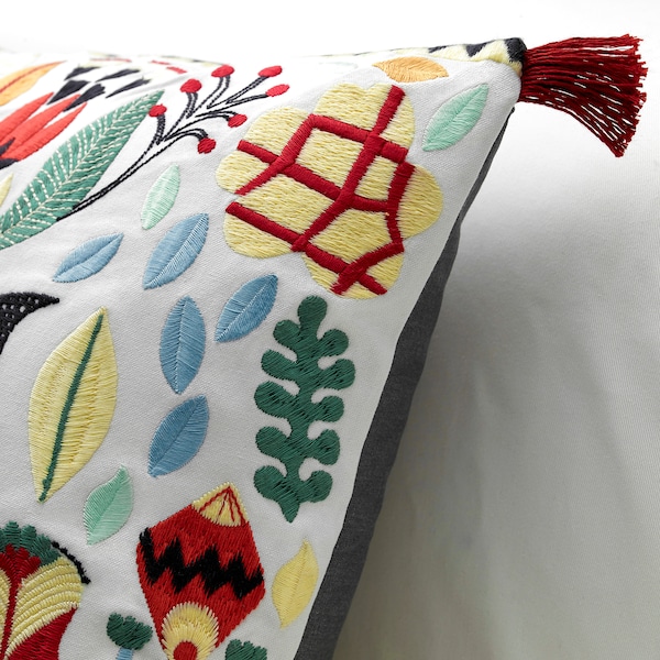 IKEA RÖDARV cushion, multicolor, 16x26 in, Ikea Ireland | 9317UKWSV