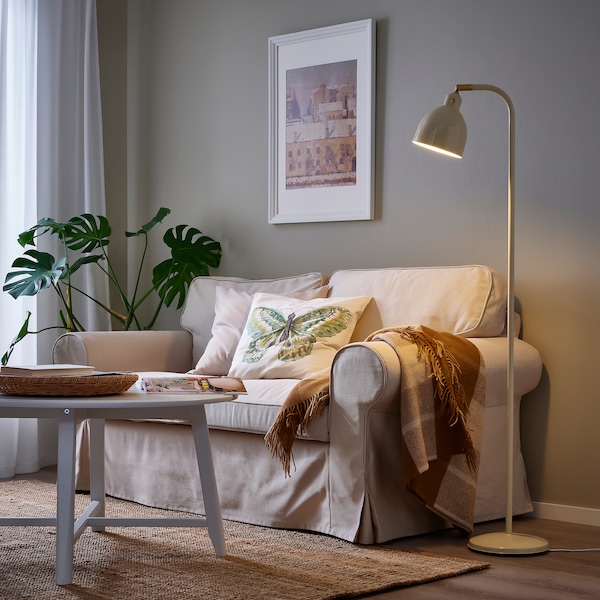 IKEA RÖDFLIK floor/reading lamp Light Beige, Ikea Ireland | 6592VJCBT