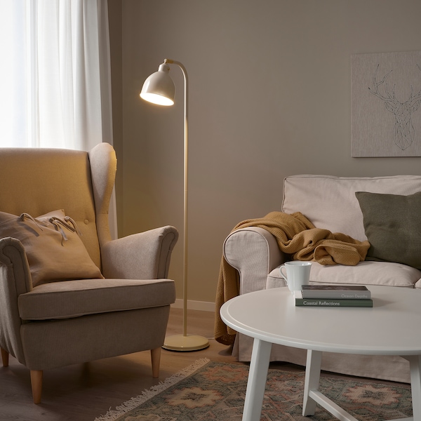 IKEA RÖDFLIK floor/reading lamp Light Beige, Ikea Ireland | 6592VJCBT