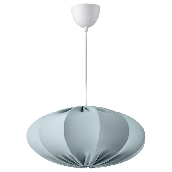 IKEA REGNSKUR / HEMMA pendant lamp, turquoise/white, 20 in, Ikea Ireland | 1769EXNWZ