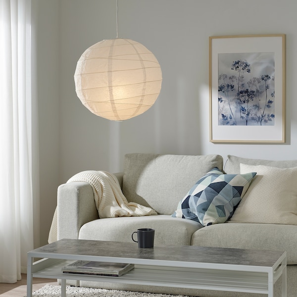 IKEA REGOLIT / HEMMA pendant lamp, white, 18 in, Ikea Ireland | 9478FTSQM