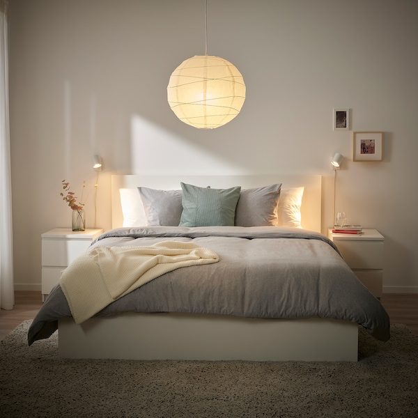 IKEA REGOLIT / HEMMA pendant lamp, white, 18 in, Ikea Ireland | 9478FTSQM