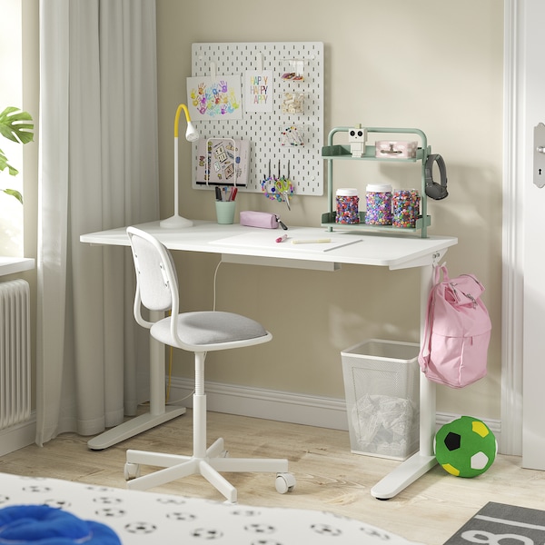 IKEA RELATERA desk combination, 46 1/8x23 5/8 in White, Ikea Ireland | 7430GNJWA
