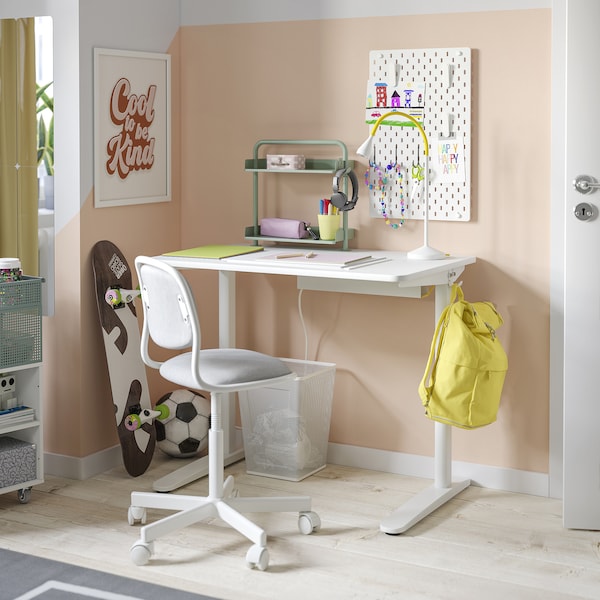 IKEA RELATERA desk combination, white, 35 3/8x23 5/8 in, Ikea Ireland | 9216LDXIU
