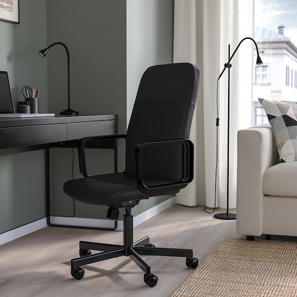 IKEA RENBERGET swivel chair, Bomstad black, Ikea Ireland | 3054HKZMI