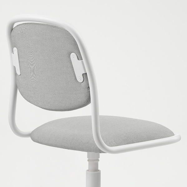 IKEA ÖRFJÄLL child's desk chair White / Vissle Light Gray, Ikea Ireland | 8079LHAKM