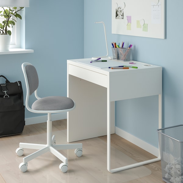 IKEA ÖRFJÄLL child's desk chair White / Vissle Light Gray, Ikea Ireland | 8079LHAKM