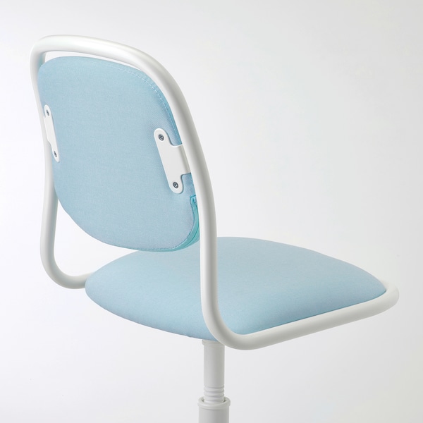 IKEA ÖRFJÄLL child's desk chair White / Vissle Blue / Green, Ikea Ireland | 5476VWRAS