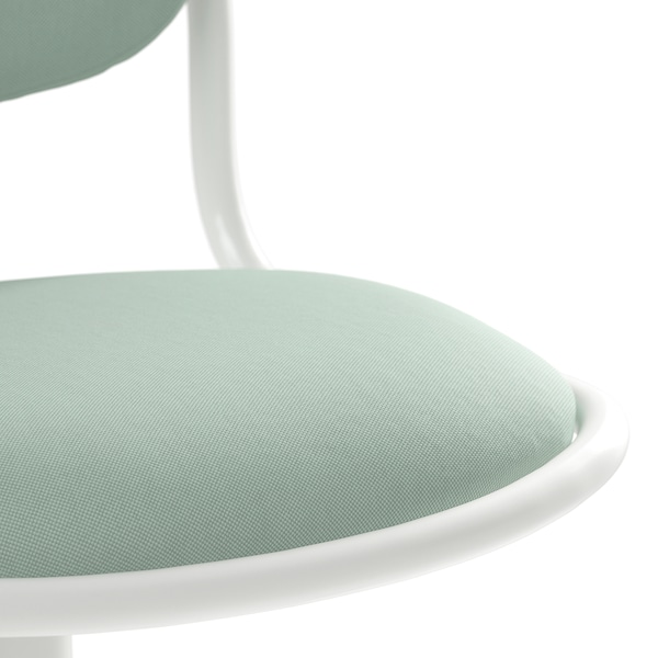 IKEA ÖRFJÄLL child's desk chair White / Vissle Light Green, Ikea Ireland | 4785VHIXO
