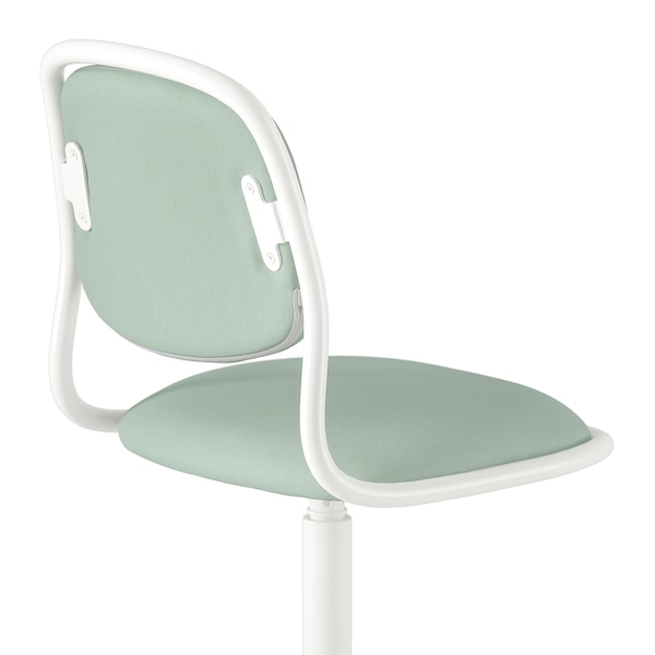 IKEA ÖRFJÄLL child's desk chair White / Vissle Light Green, Ikea Ireland | 4785VHIXO