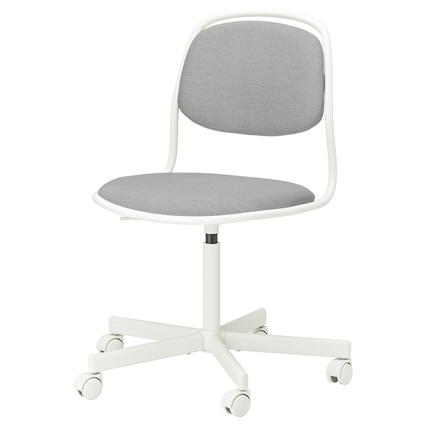 IKEA ÖRFJÄLL swivel chair White / Vissle Light Gray, Ikea Ireland | 3268CIXHJ