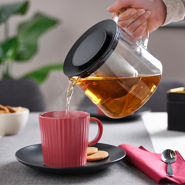 IKEA RIKLIG teapot, glass, 1.6 qt, Ikea Ireland | 8041TNLJM