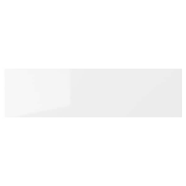 IKEA RINGHULT drawer front, high gloss white, 18x5 in, Ikea Ireland | 4390YMZOB