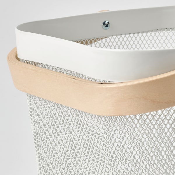 IKEA RISATORP wire basket, 9 ¾x10 ¼x7 in White, Ikea Ireland | 3590ASECW