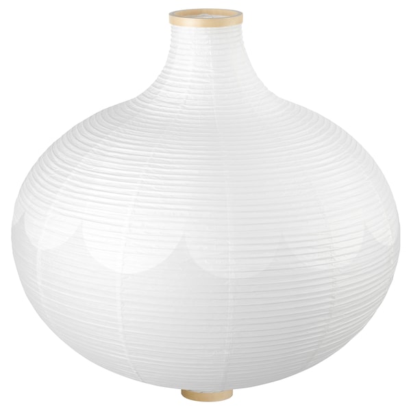 IKEA RISBYN Pendant lamp shade, onion shape, white, 22 in, Ikea Ireland | 0318CWZXT