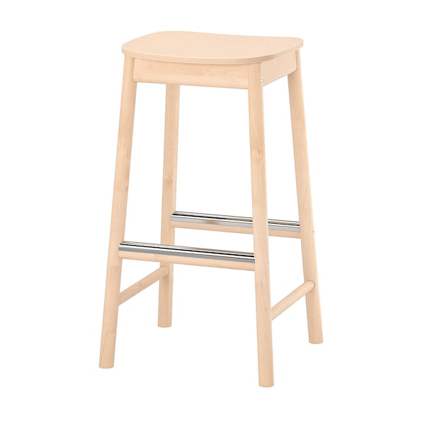 IKEA RÖNNINGE bar stool, birch, 29 1/2 in, Ikea Ireland | 5014MLKOY